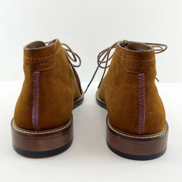 Men's Ted Baker Torsdi 4 Brown Suede Chukka Boots Men’s 8.5