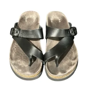 Mephisto Helen Plus Toe Loop sandals in black size 36 or 6