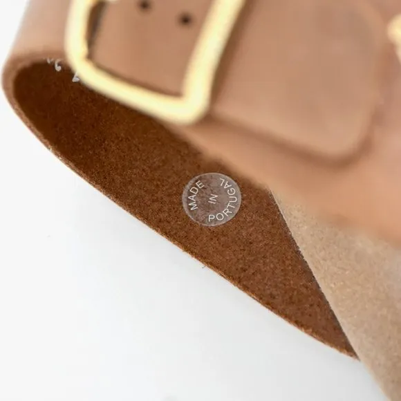 MEPHISTO MELINDA | Women Cork Sandals Camel Leather Nubuck Size 37 - 7