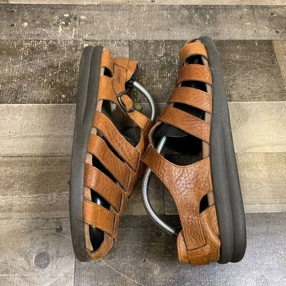 Mephisto Sam sandals mens 46 / US 12 buckle fisherman closed toe sandals gorpcor