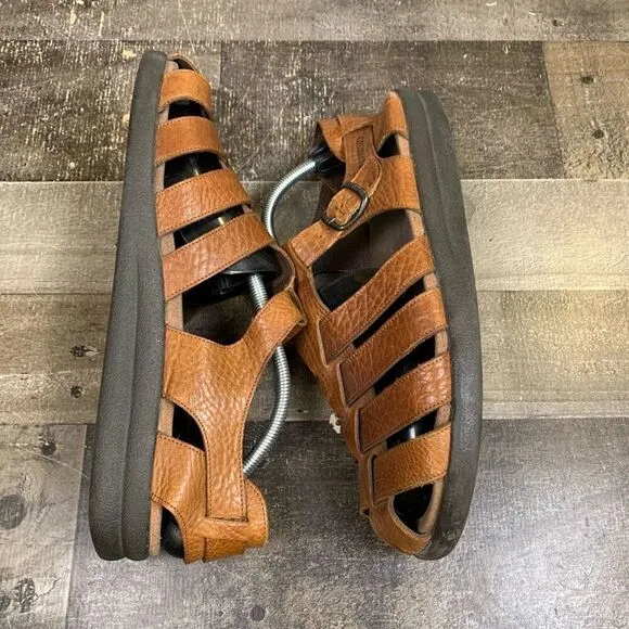 Mephisto Sam sandals mens 46 / US 12 buckle fisherman closed toe sandals gorpcor