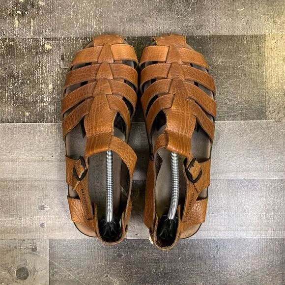 Mephisto Sam sandals mens 46 / US 12 buckle fisherman closed toe sandals gorpcor