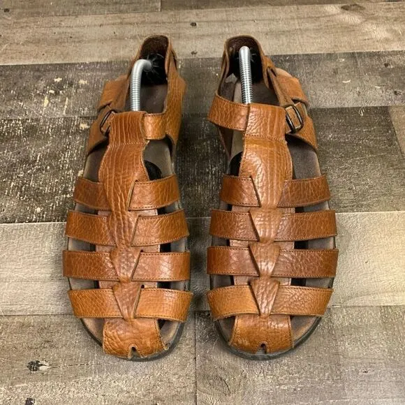 Mephisto Sam sandals mens 46 / US 12 buckle fisherman closed toe sandals gorpcor