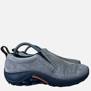 Merrell JUNGLE MOC Womens Size 9.5 Slip-On Shoes Clogs Gunsmoke Suede J60787