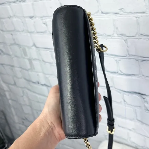 |•MICHAEL KORS•| A-dorable 'LOVE' Gold Studded Slip-On Shoes &amp; Crossbody Bag