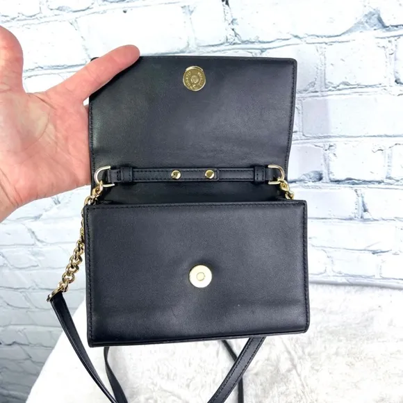 |•MICHAEL KORS•| A-dorable 'LOVE' Gold Studded Slip-On Shoes &amp; Crossbody Bag