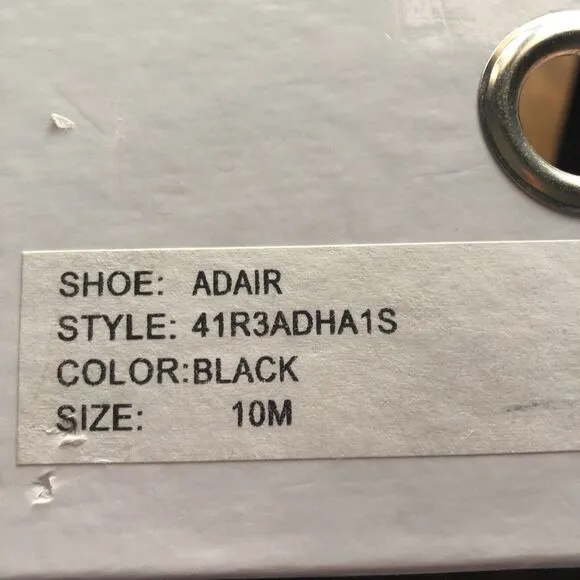 Michael Kors Adair Blk Suede Cork Platform High Heel Sandals Size 10M New In Box