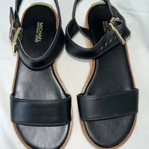 Michael Kors Women’s Lynn Espadrille Sandals (Black)