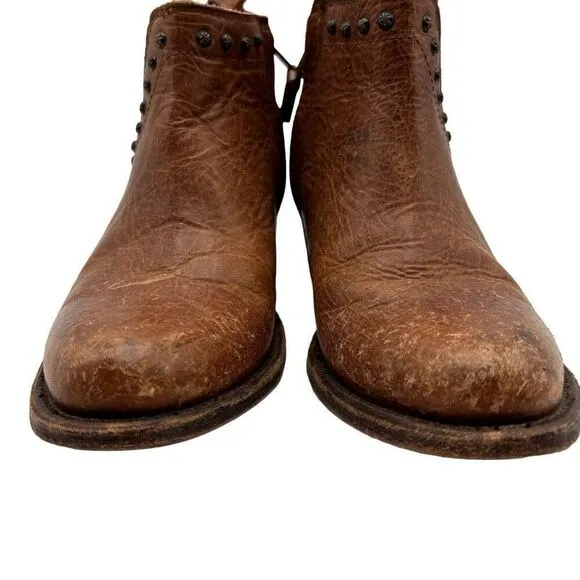 Miss Macie Bobby Jean Southwest Leather Boots Brown Size 6