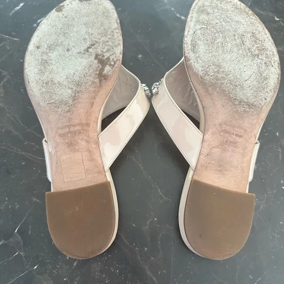 Miu Miu Crystal sandals