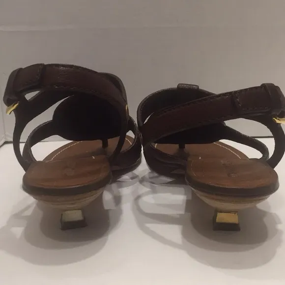 Miu Miu Leather Sandals