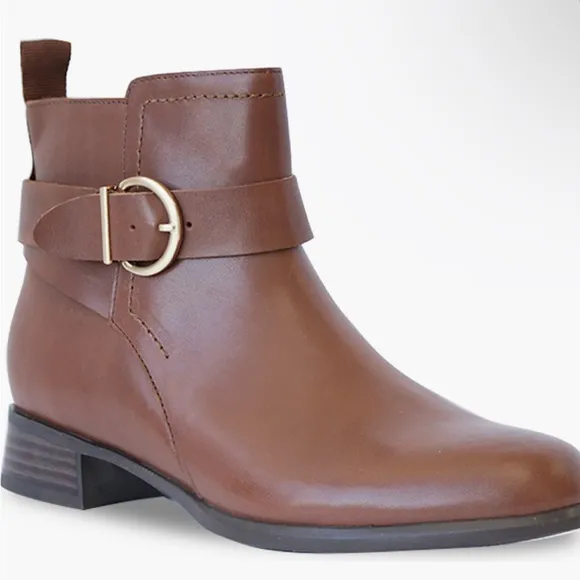 Munro Chestnut Ankle Boots, Size 11.5 New in Box