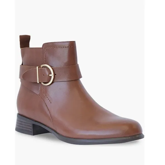 Munro Chestnut Ankle Boots, Size 11.5 New in Box