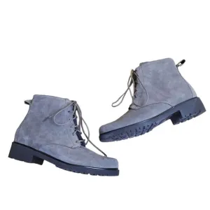 Munro Finley Taupe Suede Ankle Boots Size 7.5