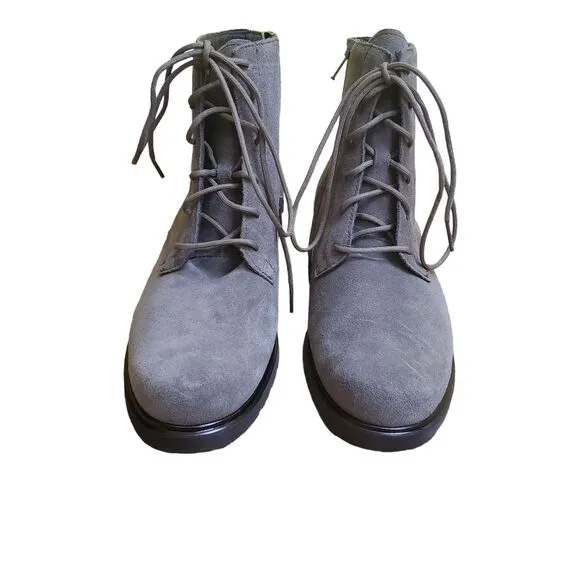 Munro Finley Taupe Suede Ankle Boots Size 7.5