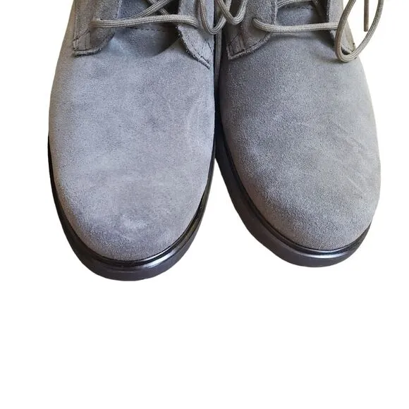 Munro Finley Taupe Suede Ankle Boots Size 7.5