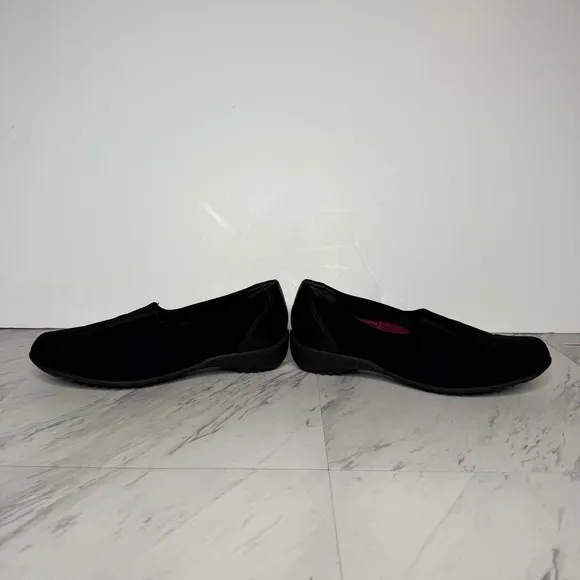 Munro Traveler Black Slip On Shoe 8 1/2 W