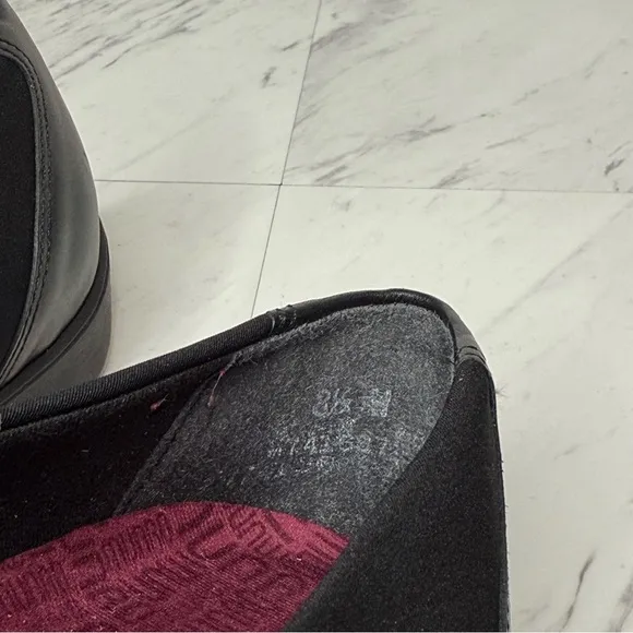 Munro Traveler Black Slip On Shoe 8 1/2 W