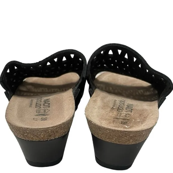 NAOT Crown Wedge Sandals Size 7