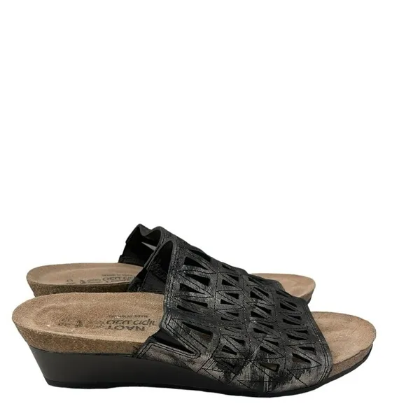 NAOT Crown Wedge Sandals Size 7