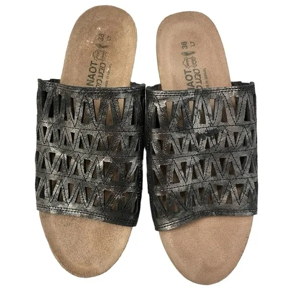 NAOT Crown Wedge Sandals Size 7