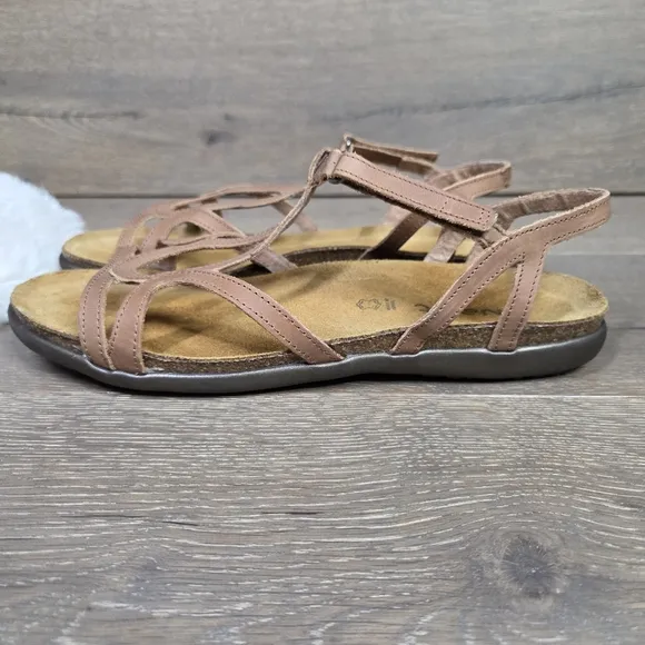 Naot Dorith Brown Strappy Sandals