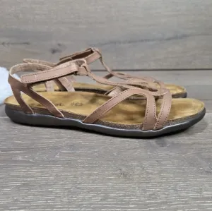 Naot Dorith Brown Strappy Sandals