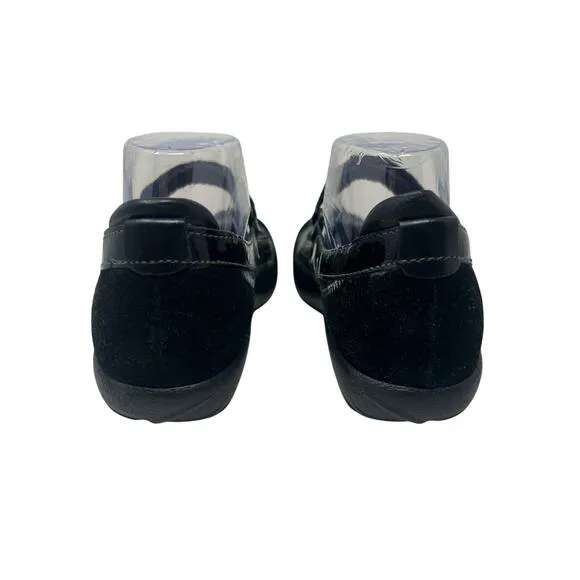 Naot Kirei Black Suede Mary Jane Comfort Shoes Size 38/7