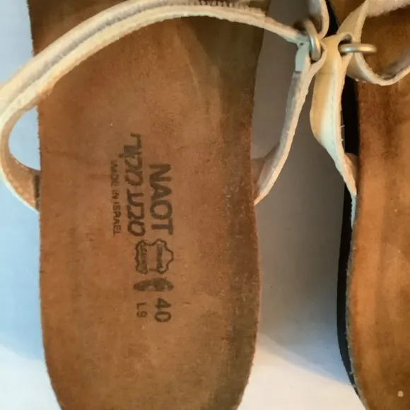 NAOT Sandals White Size 9