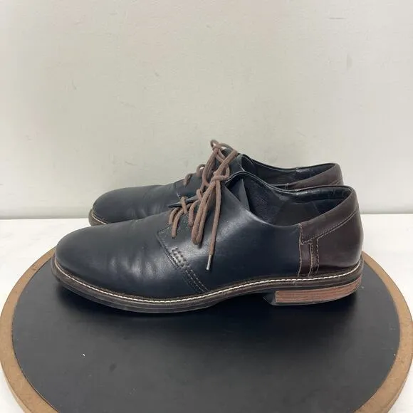 Naot Shoes Chief Black Lace Up Slip Resistant Shock Relief Shoes Men 11 /44