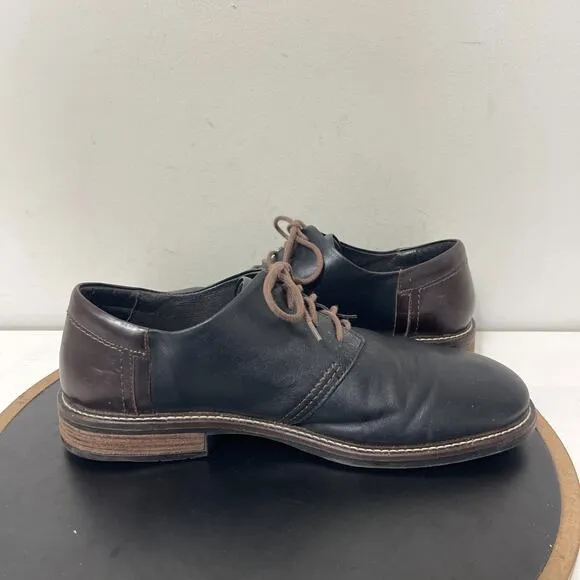 Naot Shoes Chief Black Lace Up Slip Resistant Shock Relief Shoes Men 11 /44
