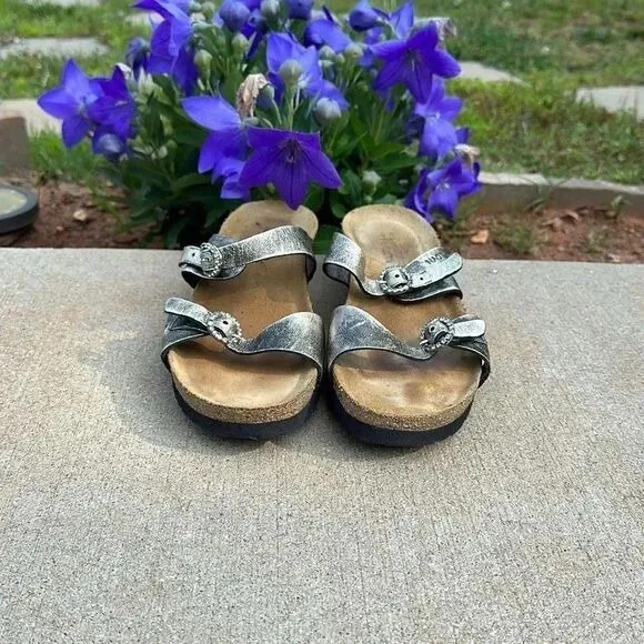Naot Kate Rhinestone Crystal Buckle Sandals