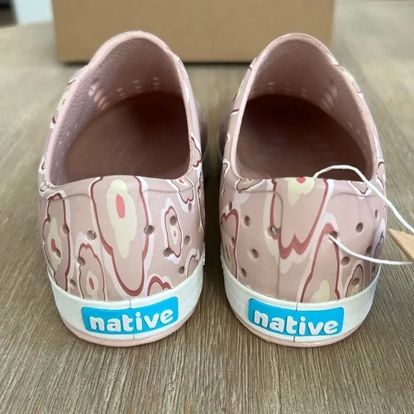 Native Shoes Jefferson Poppy Floral Slip On Tennis Shoes Toddler 11 12