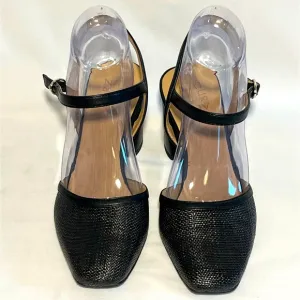 Naturalizer Women's Wave Block Heel Shoes Black 9.5M