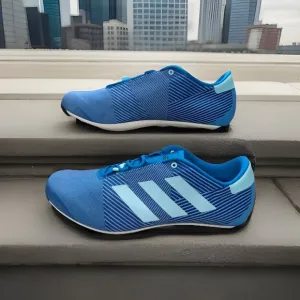 New Adidas The Road Cycling Shoes Men Size 12 Women's Size 13 GY6829 Blue