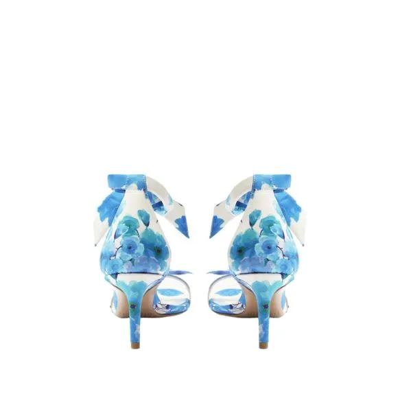 NEW ALEXANDRE BIRMAN women clarita 60 heeled sandals in blue/seta floral