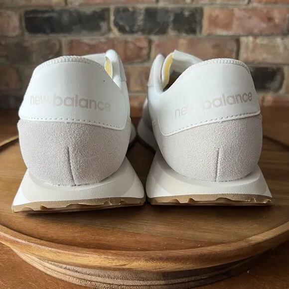 New Balance 237 Suede Cream Sneaker Shoes Nimbus Cloud White Womens 11.5 Mens 10