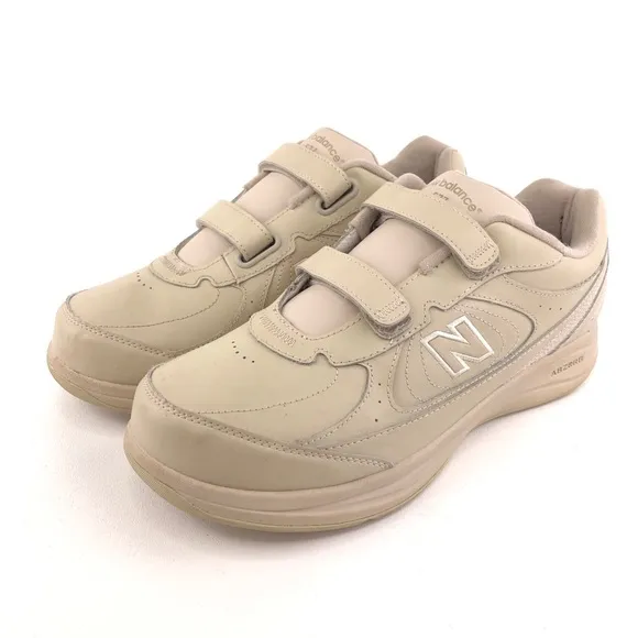 New Balance 577 Walker Beige Leather Walking Shoes 11.5 (4E)