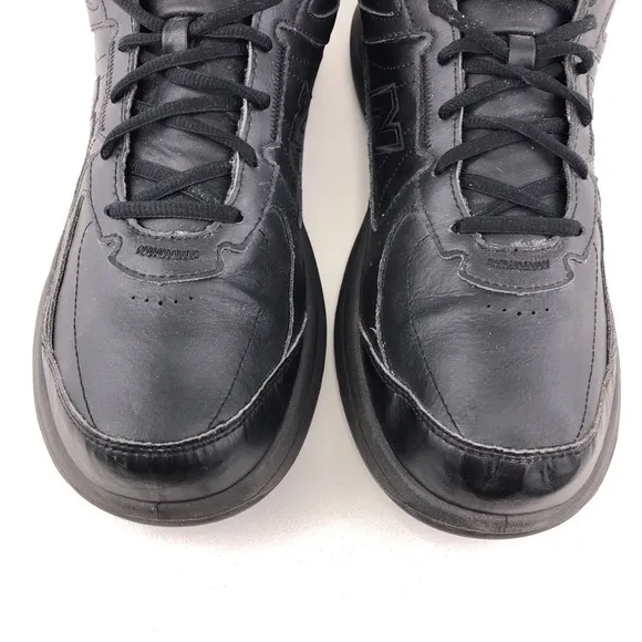 New Balance 577 Walker Black Leather Walking Shoes 13 B