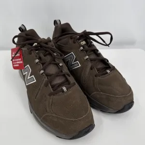 New Balance 608V5 Mens Size 12 M Athletic Comfort Shoes Brown Suede MX608UBS NEW
