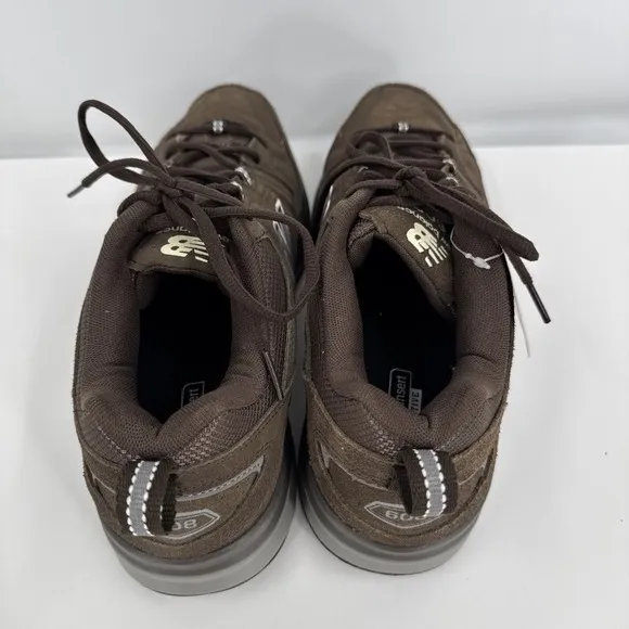 New Balance 608V5 Mens Size 12 M Athletic Comfort Shoes Brown Suede MX608UBS NEW