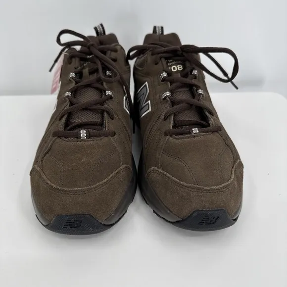 New Balance 608V5 Mens Size 12 M Athletic Comfort Shoes Brown Suede MX608UBS NEW
