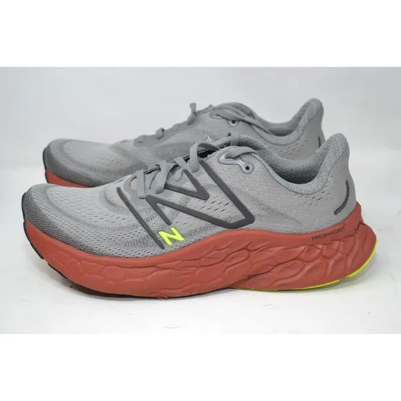 New Balance fresh foam x more V4 mens size 10 D shoes gray running sneakers