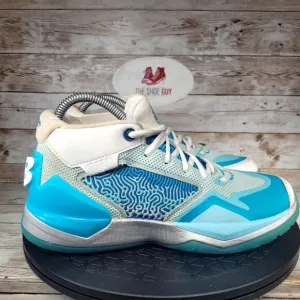 New Balance KAWHI Youth 6 Blue Christmas Athletic Basketball Shoes