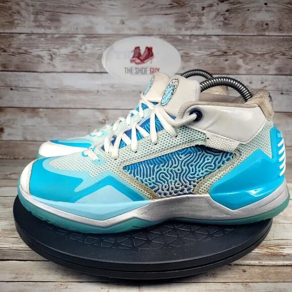 New Balance KAWHI Youth 6 Blue Christmas Athletic Basketball Shoes