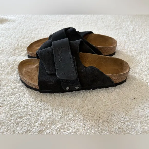 NEW BIRKENSTOCK Women's Uji Nubuck Suede Leather Sandals size 36 / 5
