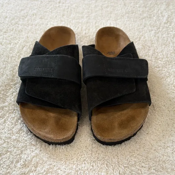 NEW BIRKENSTOCK Women's Uji Nubuck Suede Leather Sandals size 36 / 5