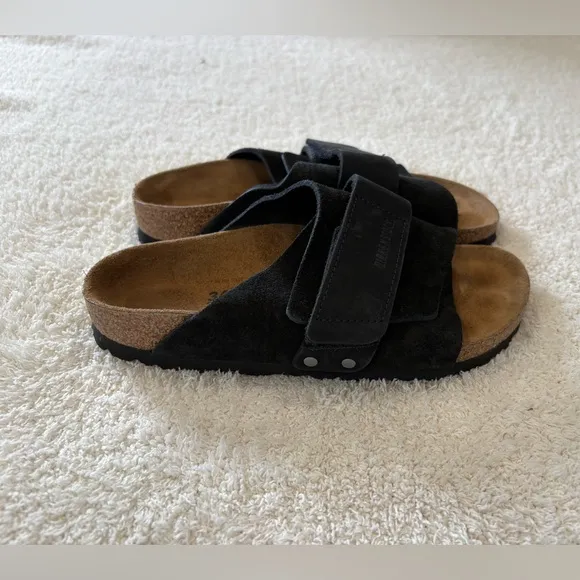 NEW BIRKENSTOCK Women's Uji Nubuck Suede Leather Sandals size 36 / 5