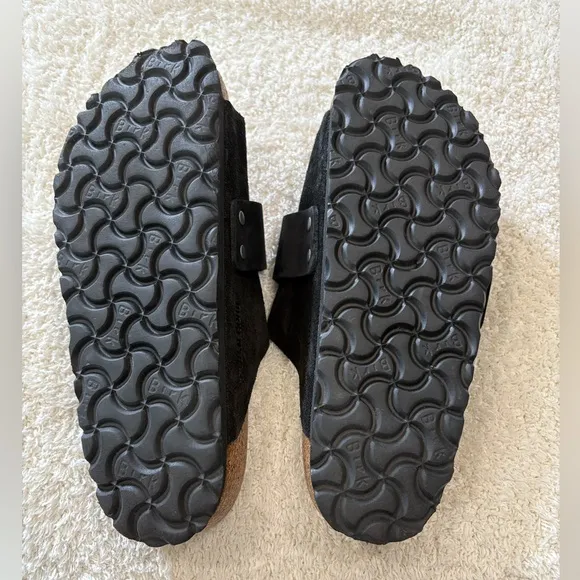 NEW BIRKENSTOCK Women's Uji Nubuck Suede Leather Sandals size 36 / 5