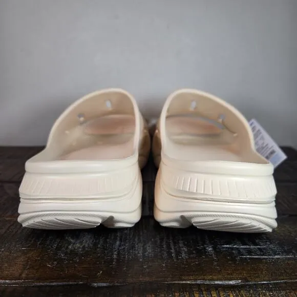 NEW HOKA One One Ora Recovery Slides 3 Mens Size 12 Comfy Sandals Vanilla Cream